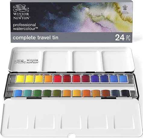 Winsor & Newton Professional Watercolor Paint Set, Lightweight 